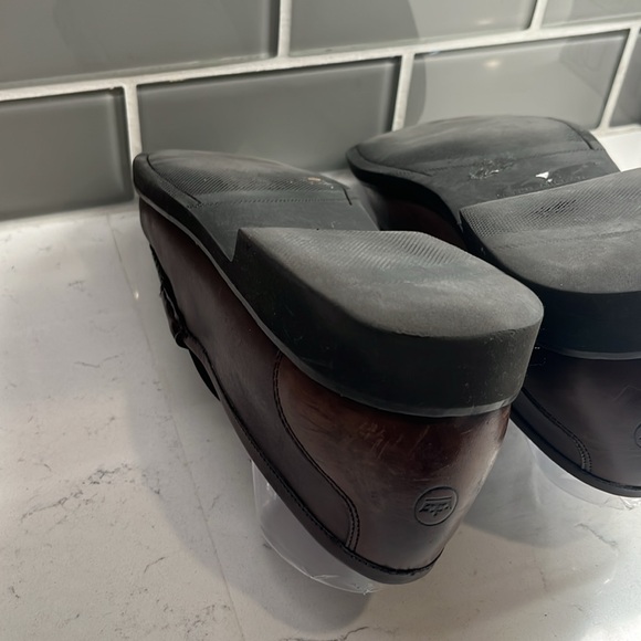 Peter Millar Loafers Mens 11.5 M Brown Leather Horsebit Buckle Shoe - Picture 7 of 11